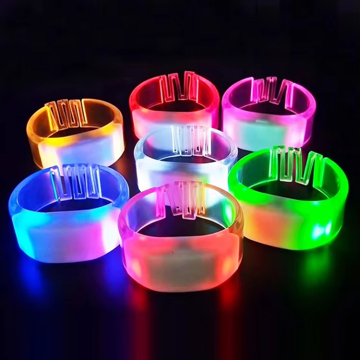 Pulseras Luminosas 2 LEDS