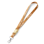 lanyards de Corcho + Clip Desmontable