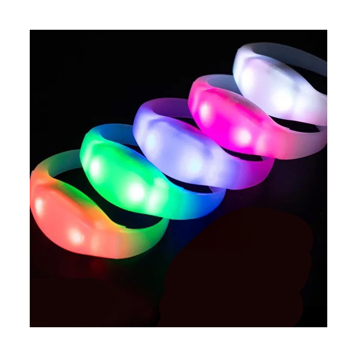 Pulseras Luminosas con 4 LED