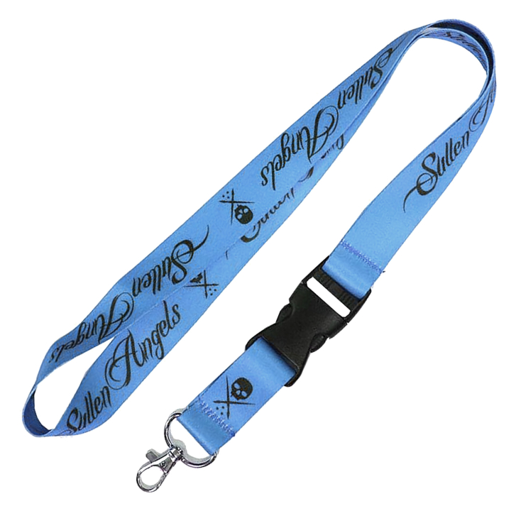 Lanyards poliester satinado exprés + clip desmontable