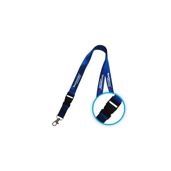 Lanyard Nylon + clip desmontable